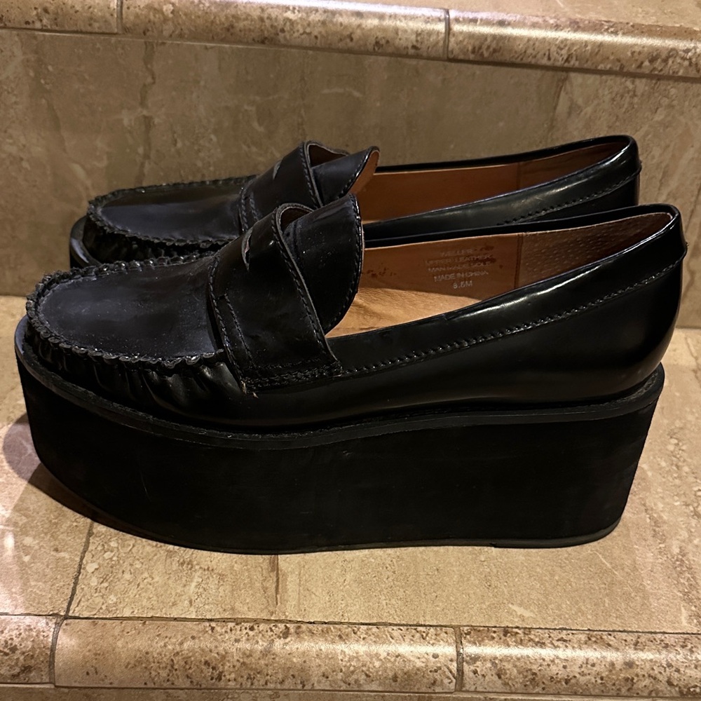 Jeffrey Campbell Black Platform Shoes